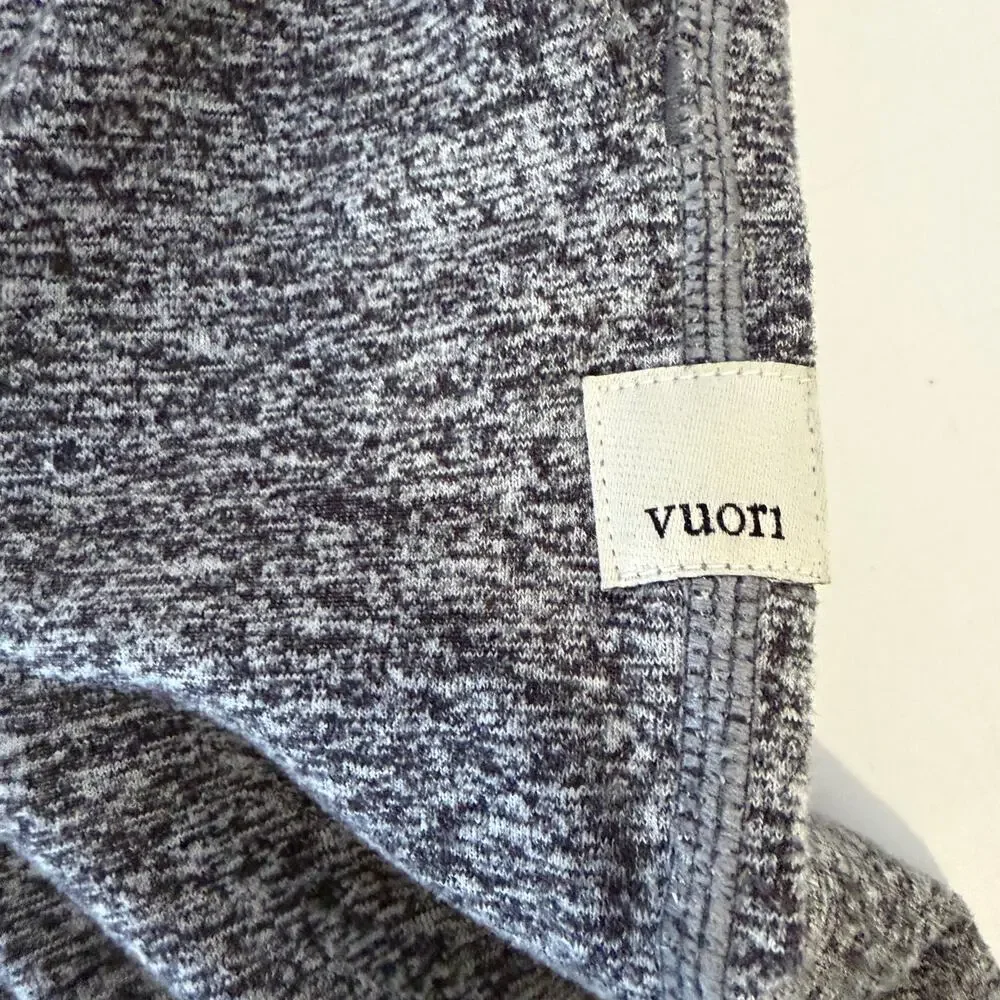 Vuori Performance Jogger Pants Heather Grey Women Size M DreamKnit VW303